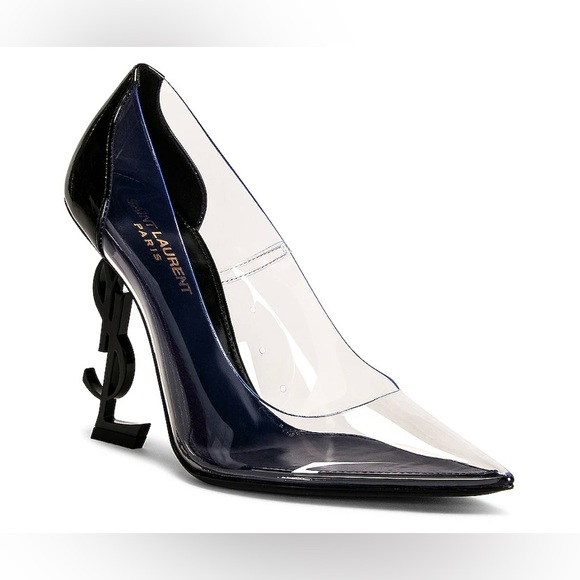 Saint Laurent Patent Calfskin PVC Opyum Black - Picture 2 of 16